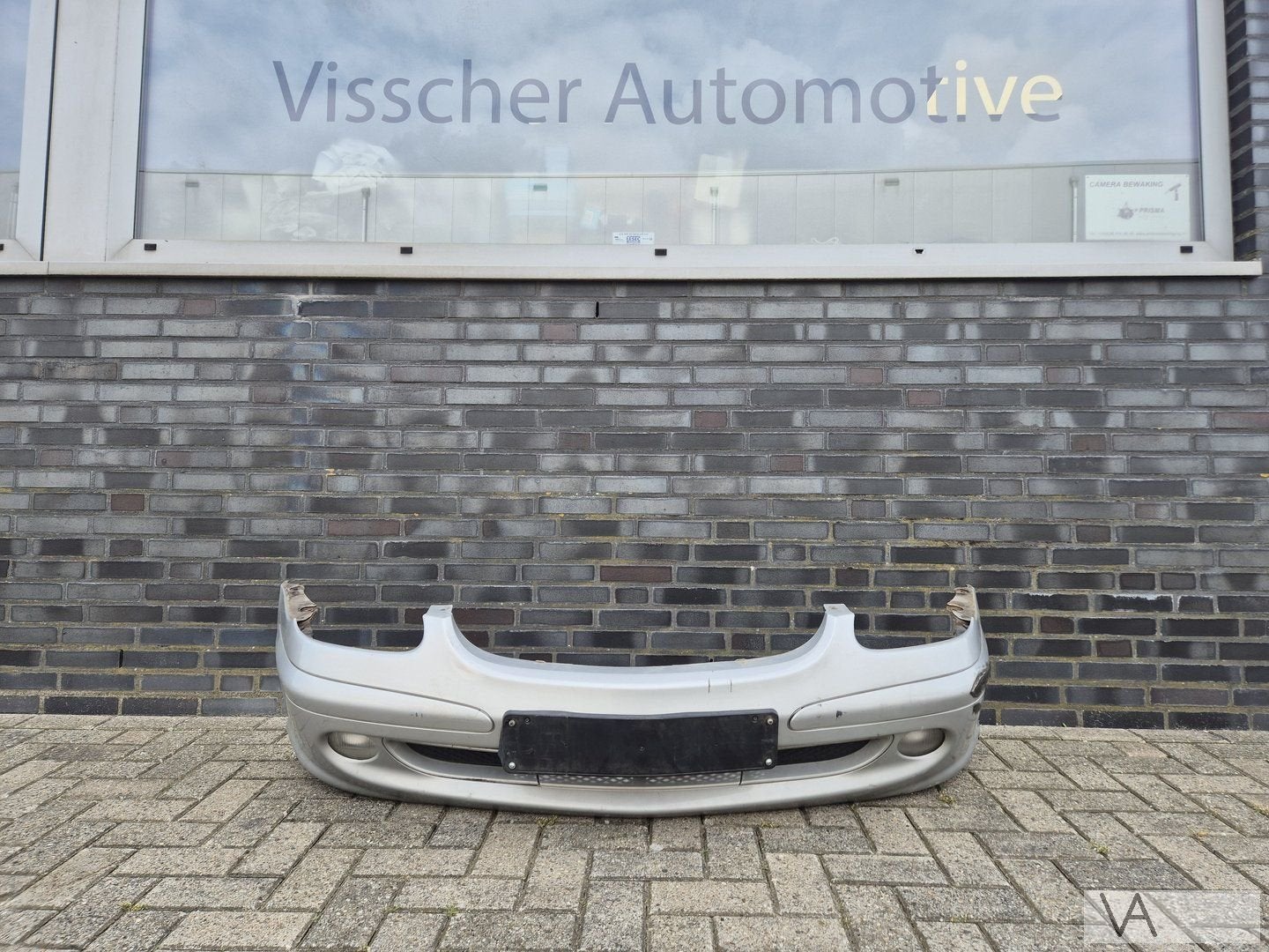 Voorbumper voor Mercedes SLK R170 facelift zilver met lampen, Auto-onderdelen, Gebruikt, -, Voor, Ophalen of Verzenden