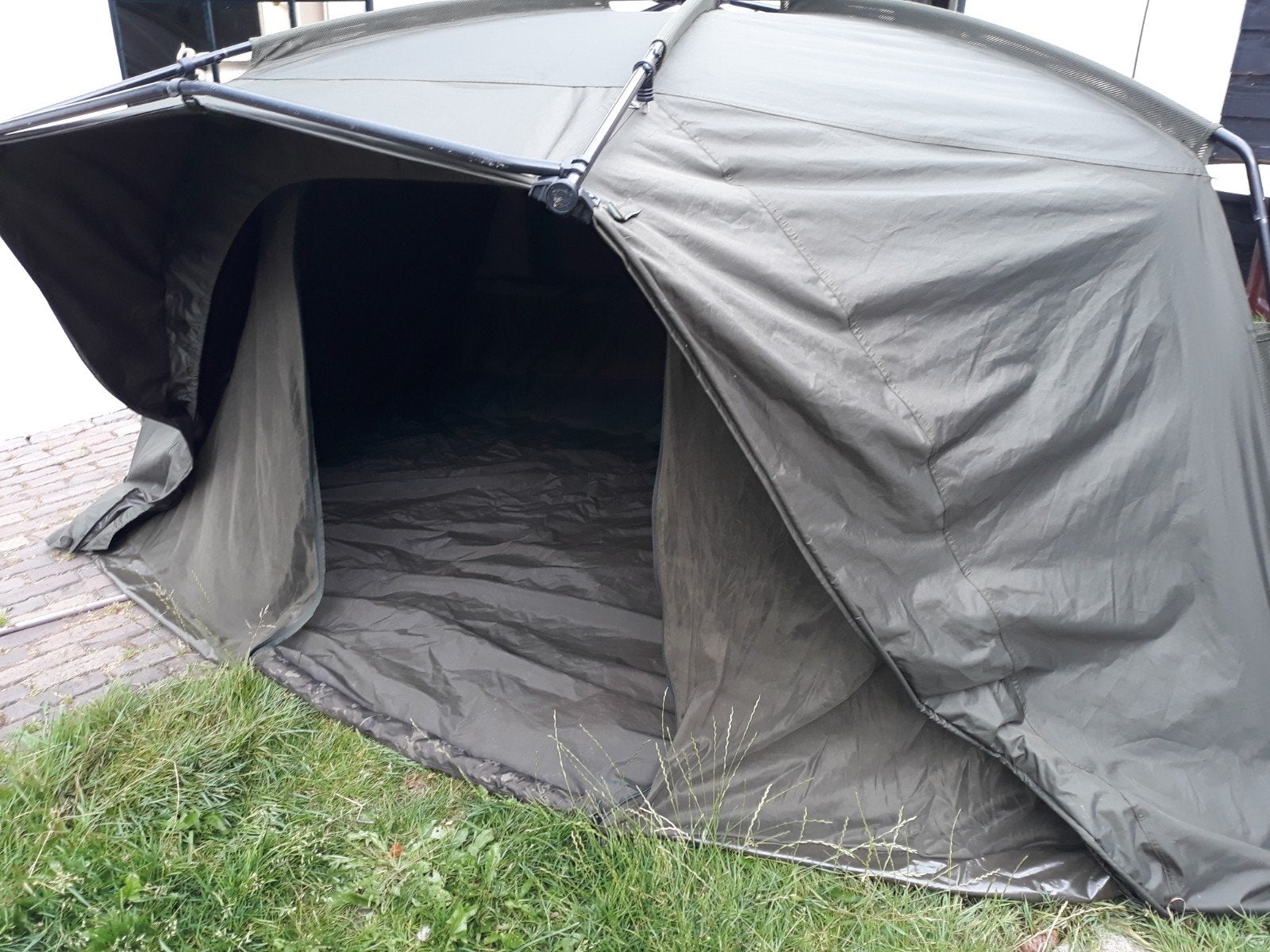 Nash Titan T1 MK2 Olijfgroen met Camou Infill Panel en Wrap, Ophalen of Verzenden, Overige typen