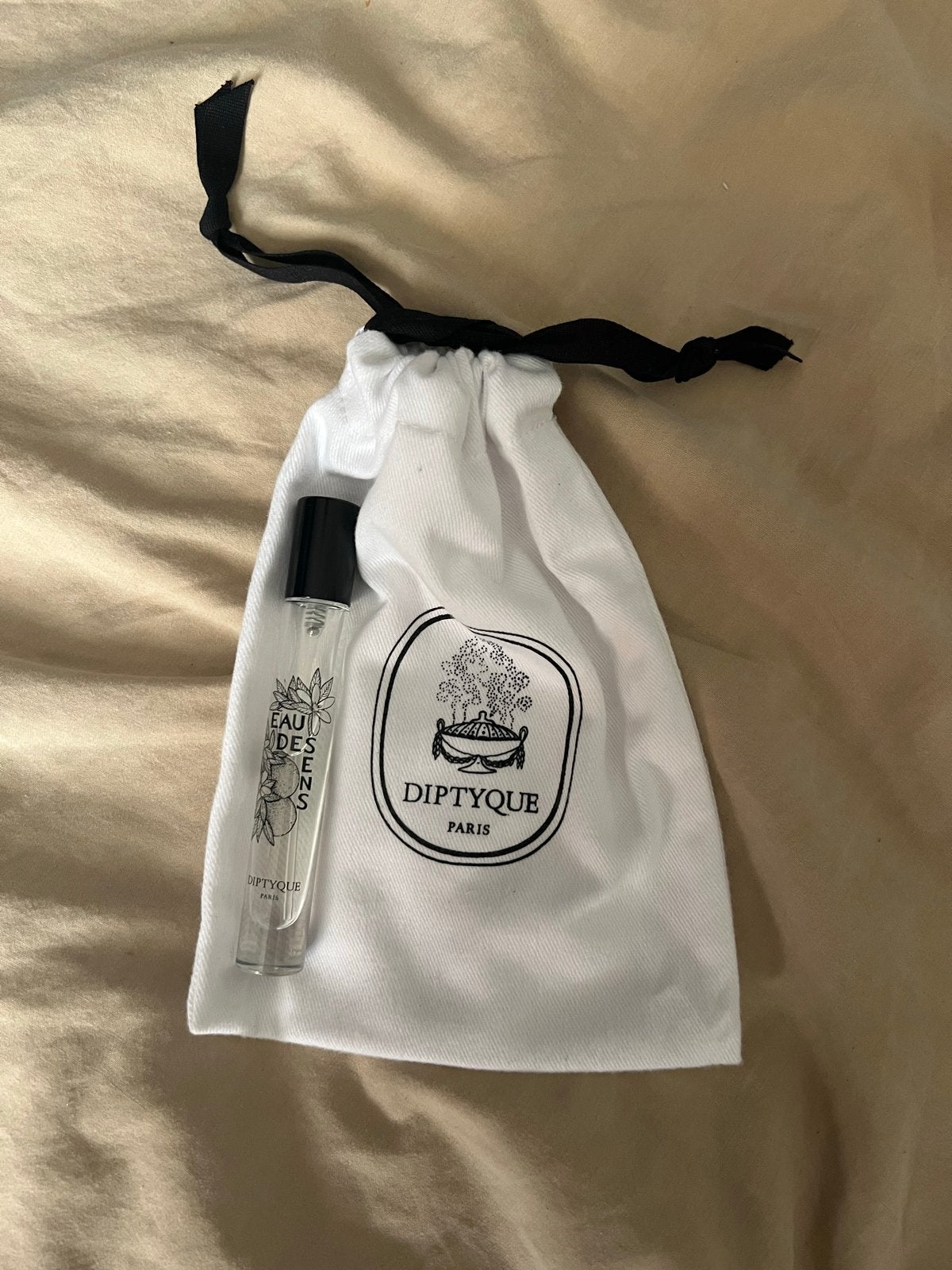 Diptyque Eau des Sens Eau de Toilette 7.5ml met zakje, Ophalen of Verzenden, Zo goed als nieuw