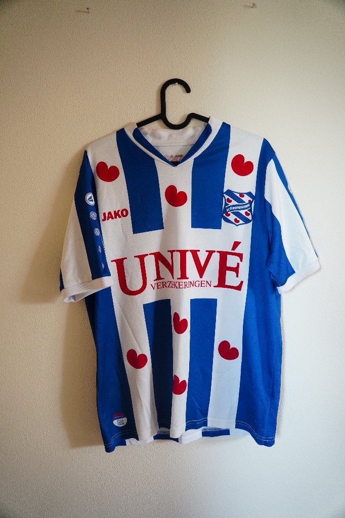 SC Heerenveen thuisshirt 2014/15, Ophalen of Verzenden, Voetbal, Jako, Gedragen