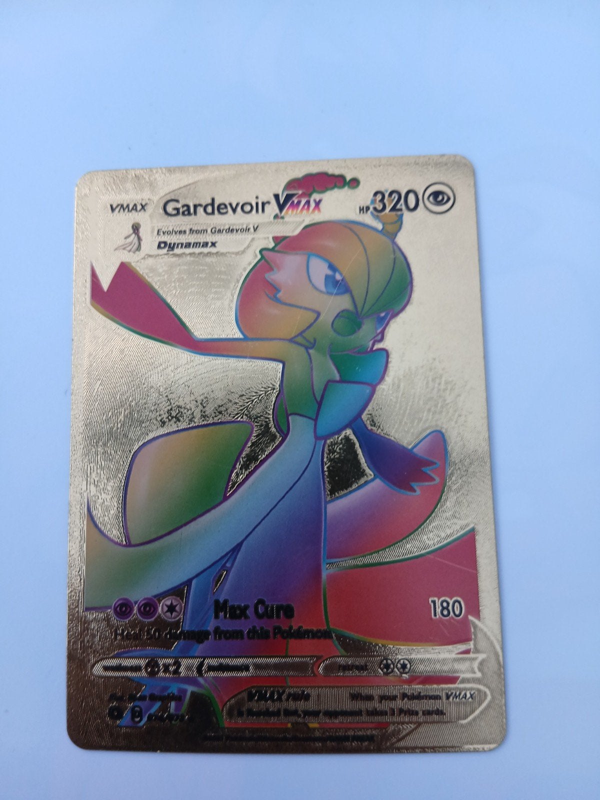 gardevoir vmax, Ophalen of Verzenden, Zo goed als nieuw, Losse kaart, Foil
