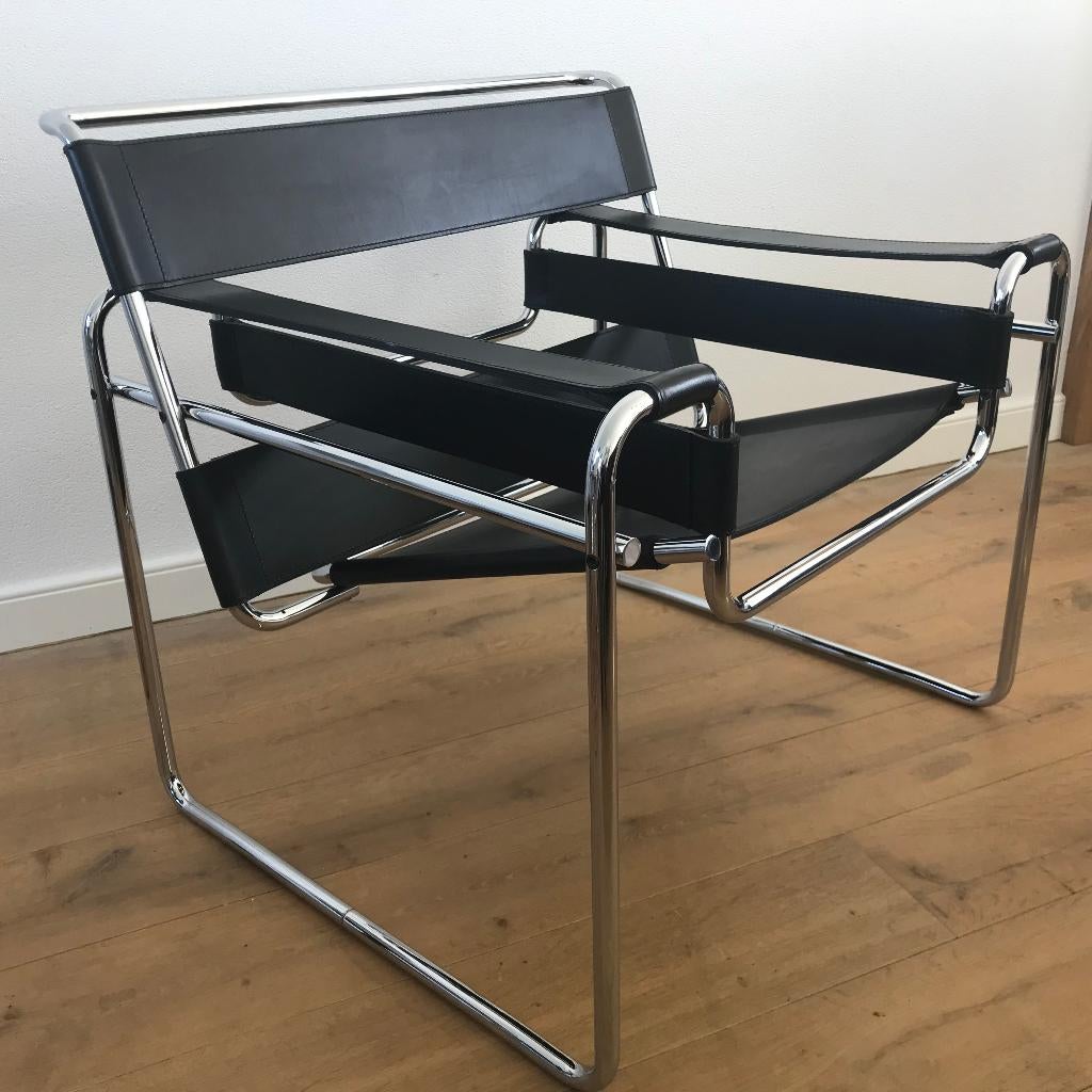 Knoll International Wassily B3 chair Marcel Breuer Vintage, Ophalen of Verzenden, Zo goed als nieuw, Nvt, Nvt