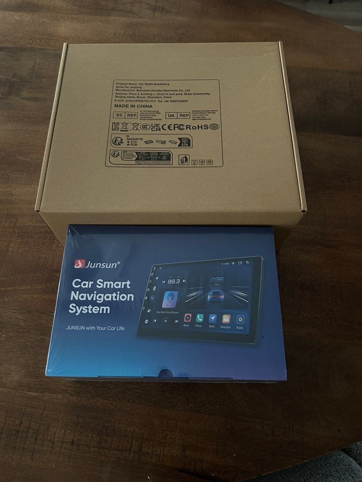 Junsun CarPlay – Peugeot 107 – 1GB + 32GB – Nieuw in Doos, Ophalen of Verzenden, Nieuw