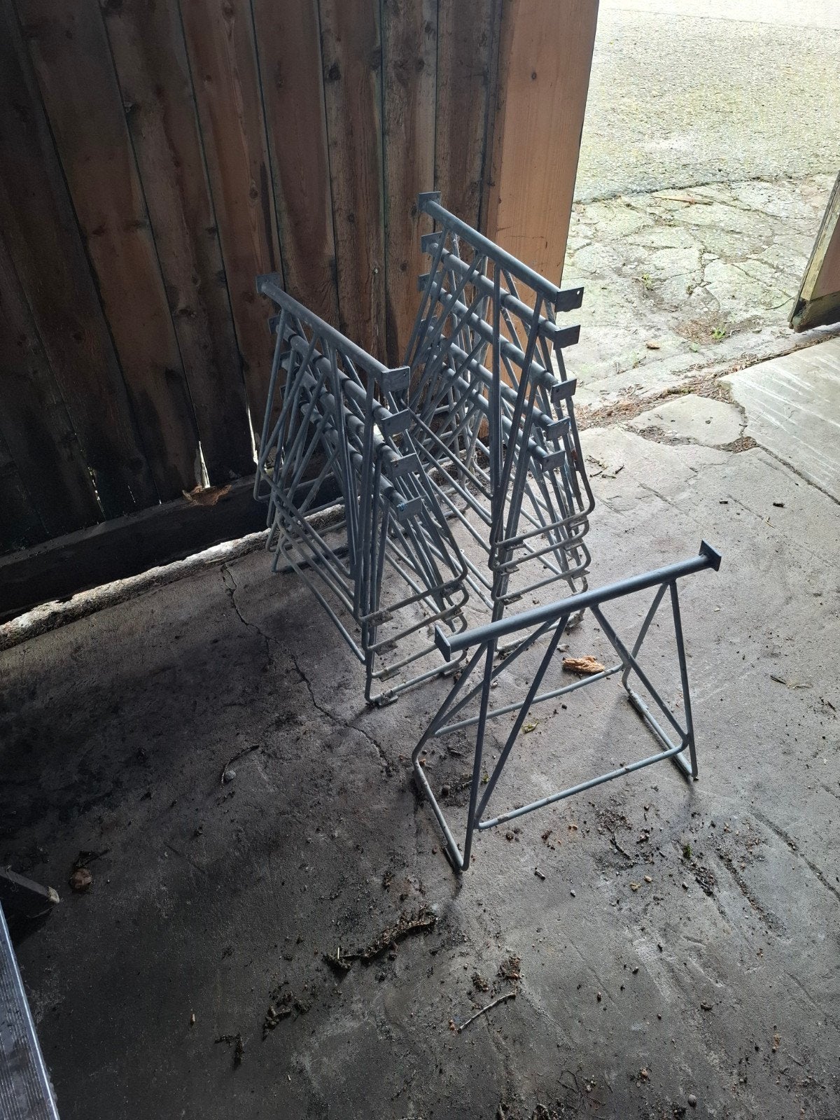Metsel schragen - Set van 10 stuks, Ophalen, Gebruikt, Overige typen, Minder dan 2 meter