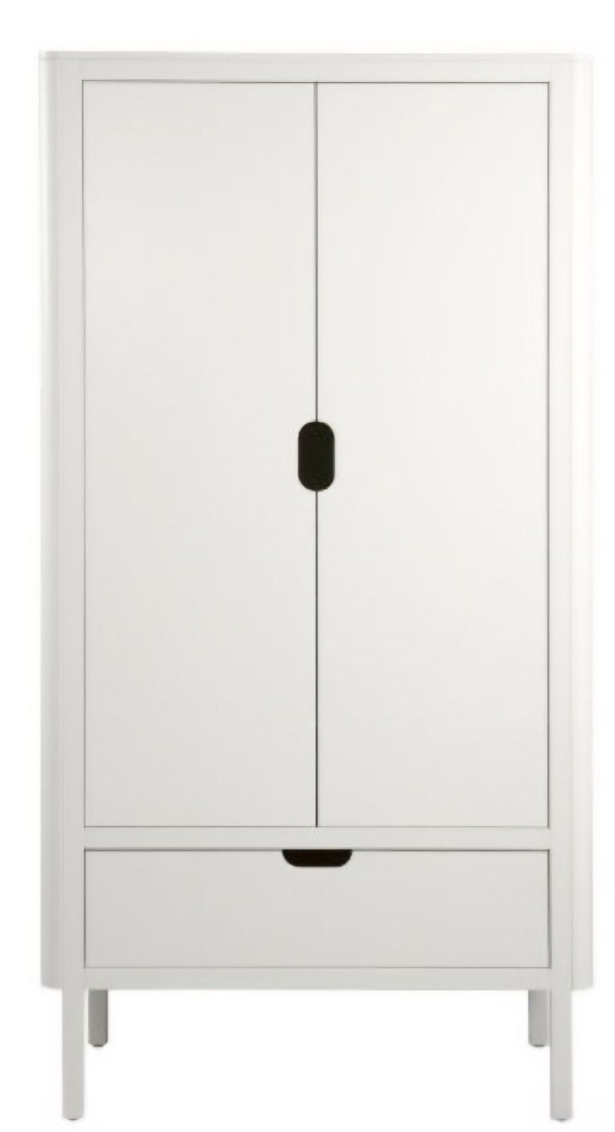 -Sebra 2-Deurskast Classic White-, Huis en Inrichting, Kasten | Kledingkasten, Ophalen, 50 tot 100 cm, Zo goed als nieuw, Modern