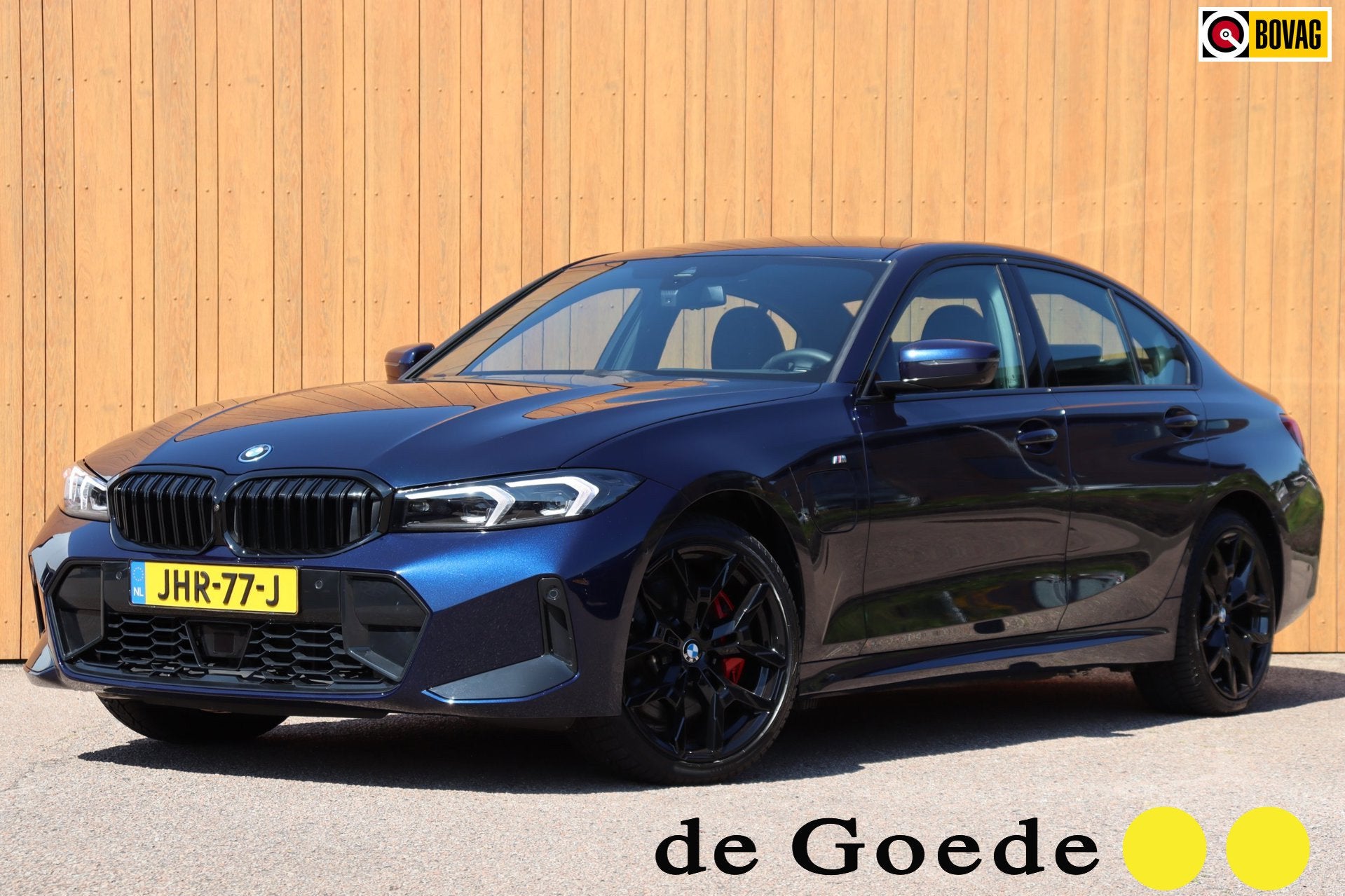 BMW 330e xDrive M-sport Pro Tansanitblau HUD ambiance verl., Auto's, Automaat, Gebruikt, 4 cilinders, Blauw