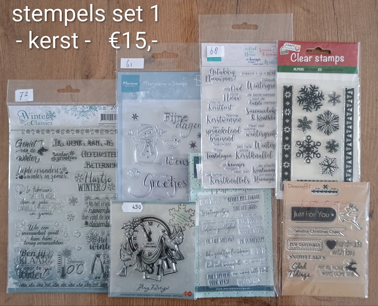 stempels & snijmallen, Gebruikt, Dieren, Meerkleurig, Ophalen of Verzenden