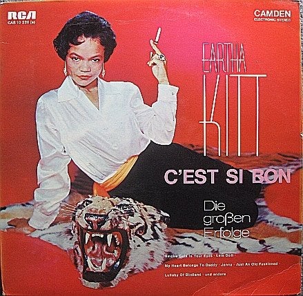 Eartha Kitt With Henri René And His Orchestra – C'est Si Bon, LP, Gebruikt, Ophalen of Verzenden, 12 inch