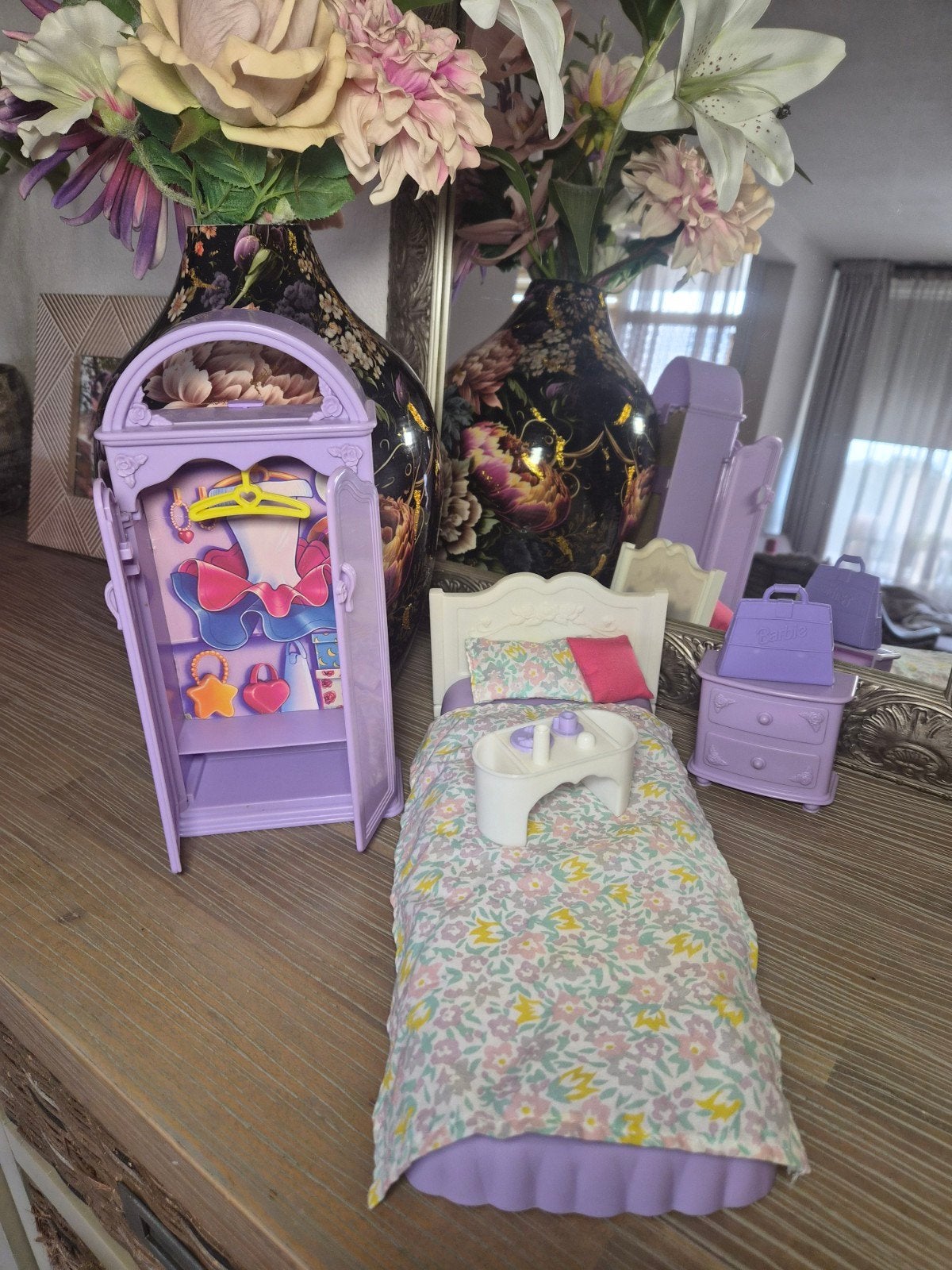 Vintage Barbie So Much to do bedroom jaren 90, Kinderen en Baby's, Ophalen of Verzenden, Zo goed als nieuw, Barbie