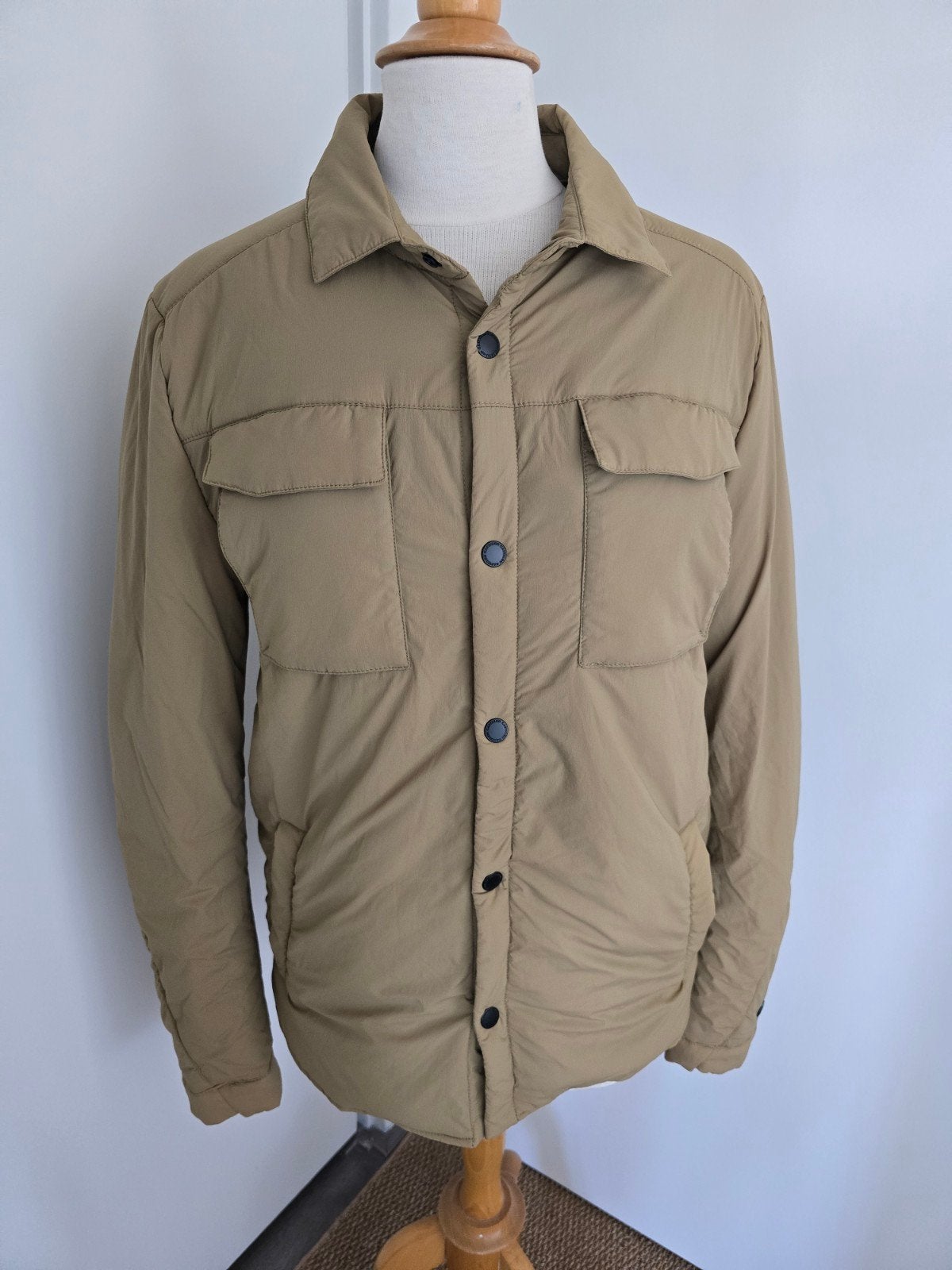 Cast Iron waterafstotende jas M nieuw!, Kleding | Heren, Jassen | Zomer, Beige, Nieuw, Cast Iron, Verzenden