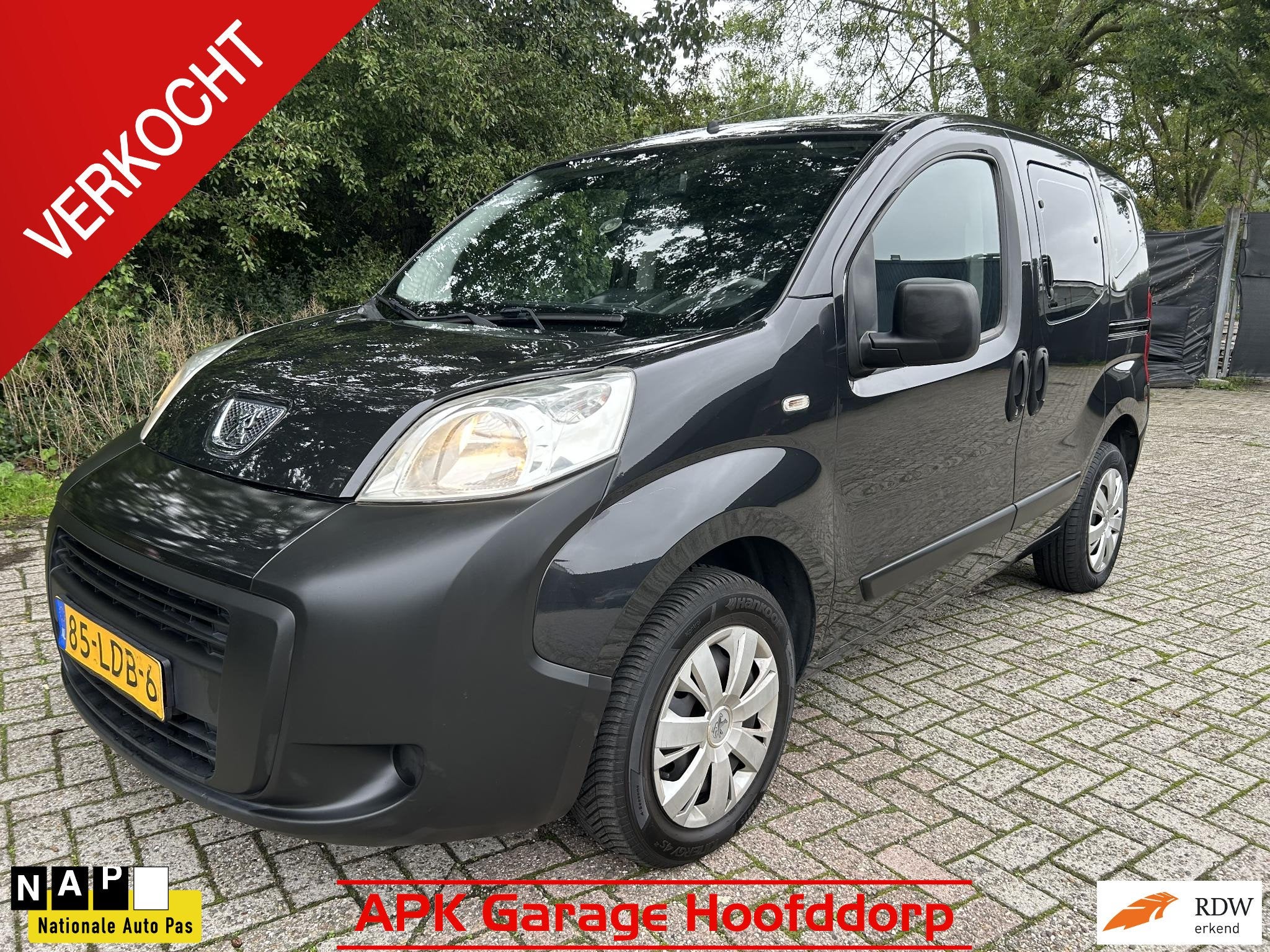 Peugeot Bipper Tepee 1.4i / Airco / 113000 km / 5-persoons, Auto's, Voorwielaandrijving, 400 kg, Origineel Nederlands, Handgeschakeld