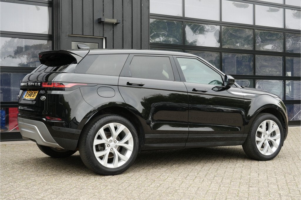 Land Rover Range Rover Evoque 2.0 P200 AWD 200PK | Memory |, Auto's, 1800 kg, 4 cilinders, Zwart, Bedrijf