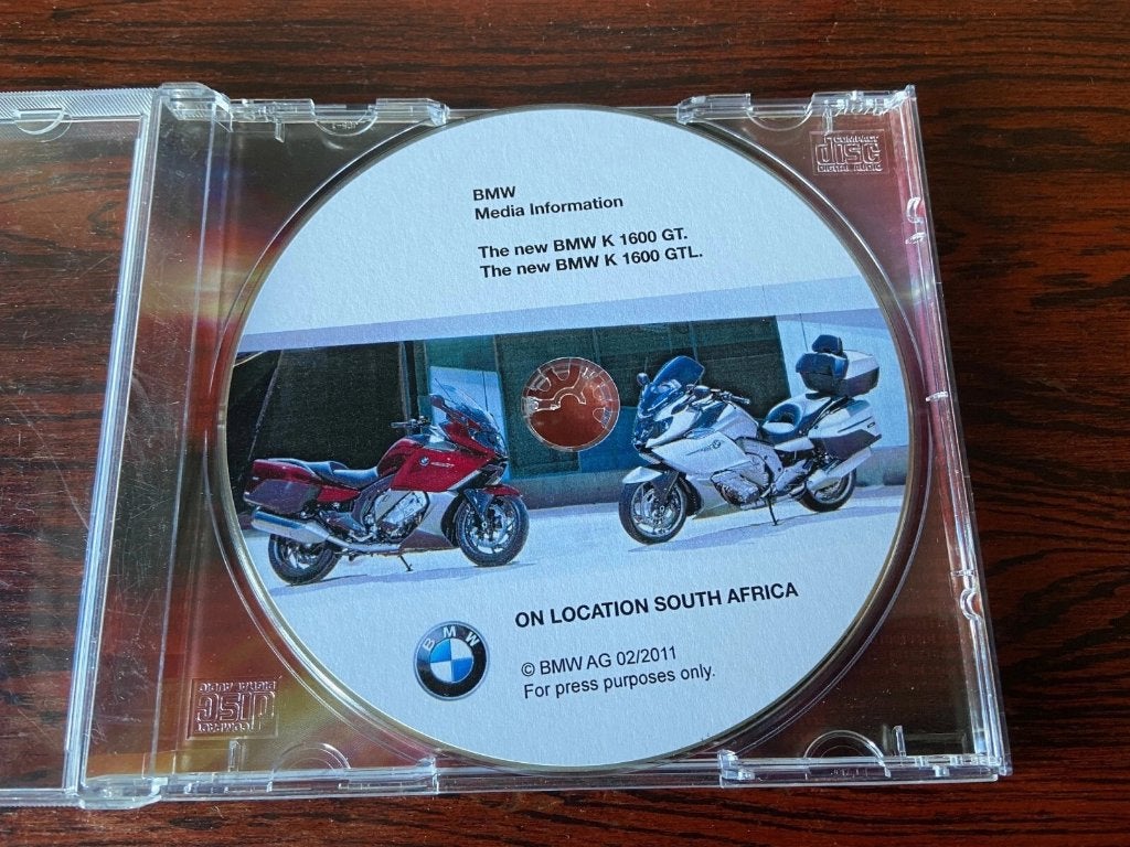 BMW 2011 media kit new model motorcycle K 1600 GT GTL EICMA, Ophalen of Verzenden, Gebruikt, Motoren