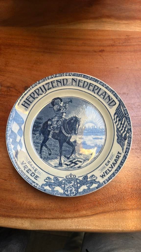 Bord herijzend nederland, Ophalen of Verzenden