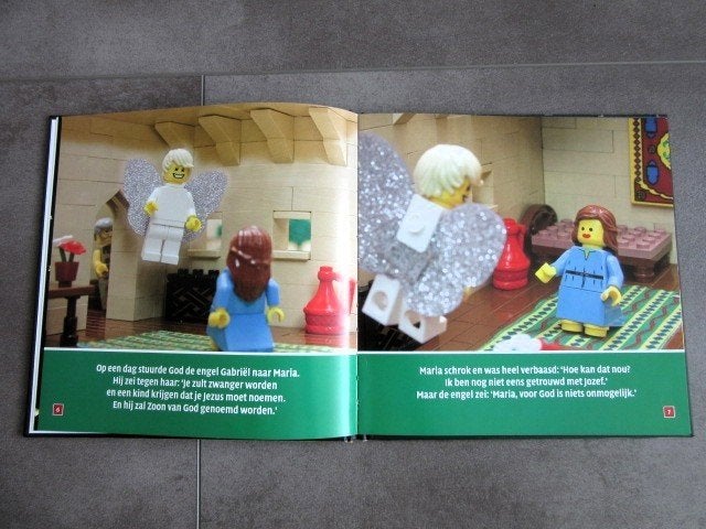 Het kerstverhaal - verteld met Lego - kerst, Ophalen of Verzenden