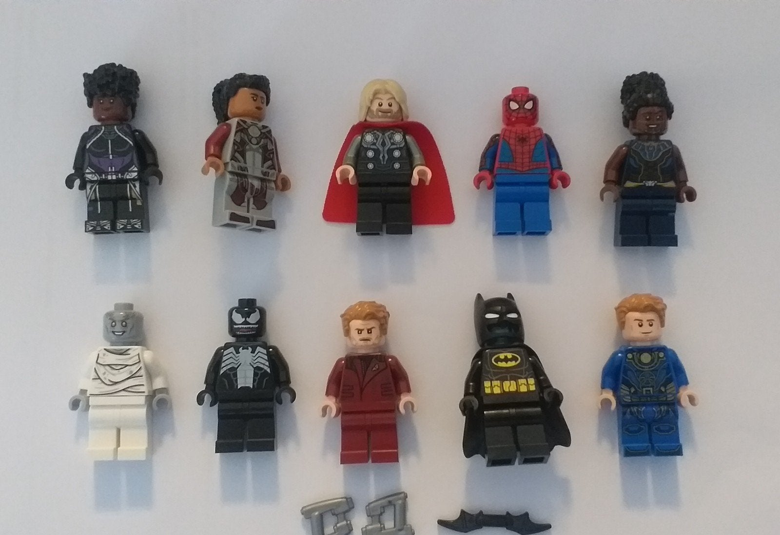 Set van 10 NIEUWE lego MARVEL / DC poppetjes minifiguren, Marvel, Lego, Nieuw, Ophalen of Verzenden
