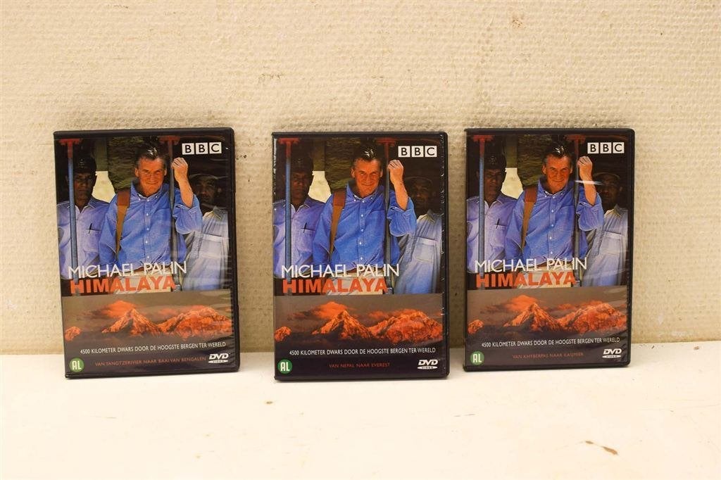 3 delig dvd set Michael Palin Himalaya 44654, Ophalen of Verzenden, Gebruikt