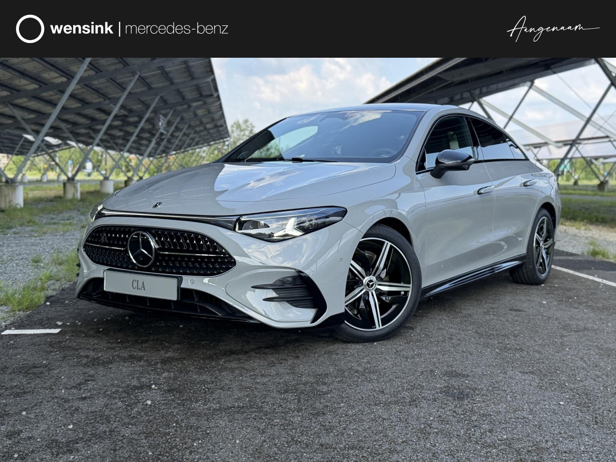 Mercedes-Benz CLA-klasse 180 Business Solution AMG | Night |, Auto's, Mercedes-Benz, Bedrijf, Te koop, CLA, 360° camera, ABS, Achteruitrijcamera