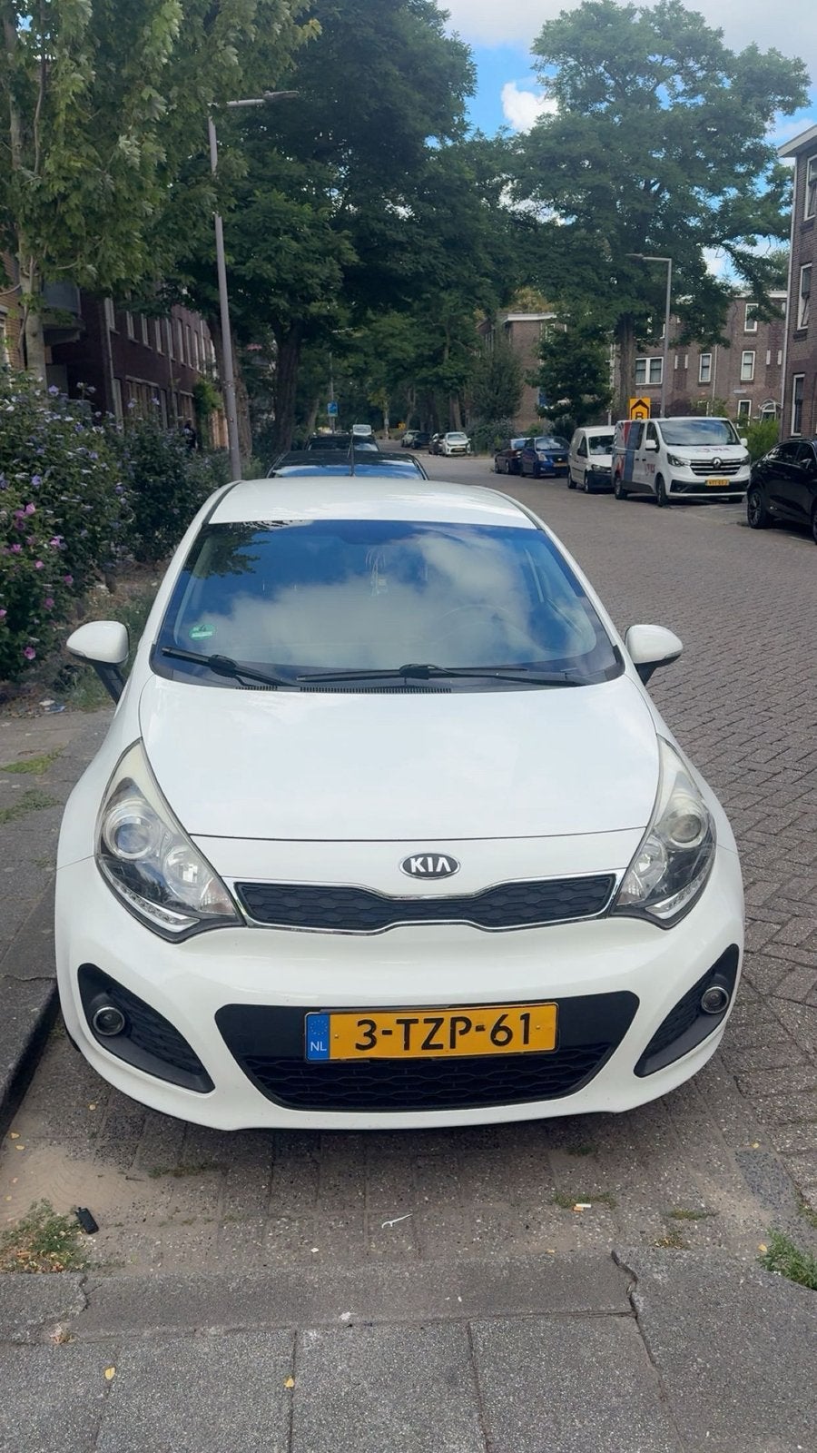 Kia Rio 1.2 I 5DRS 2014 Wit, Auto's, 1027 kg, 450 kg, 40 €/maand, 4 cilinders