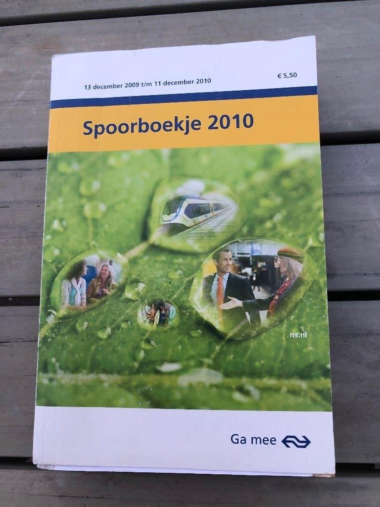 Spoorboekje 2010 NS Hispeed - Trein dienstregeling, Ophalen, Gebruikt, Trein, Boek of Tijdschrift