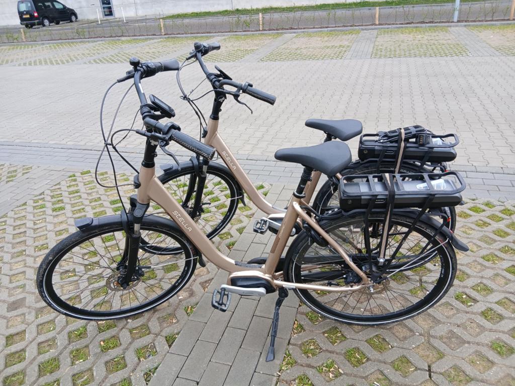 2x Stella Livorno elektrische fietsen, 53cm, Shimano, Overige merken, Gebruikt, Ophalen of Verzenden, 51 tot 55 cm