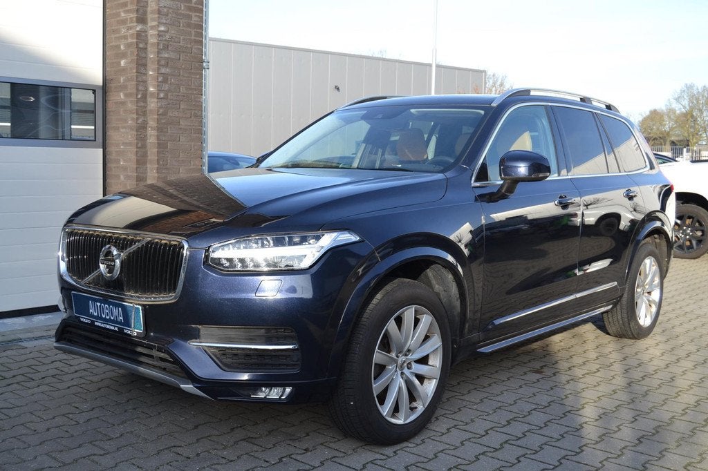 Volvo XC90 2.0 T6 AWD Momentum 7 persoons, Panoramadak, 360, Auto's, Volvo, Gebruikt, Zwart, 4 cilinders, 1969 cc