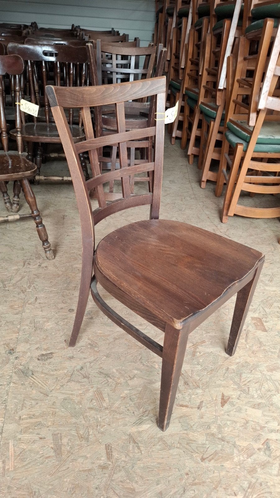 11 cafe bistro TON houten partij stoelen, Ophalen of Verzenden
