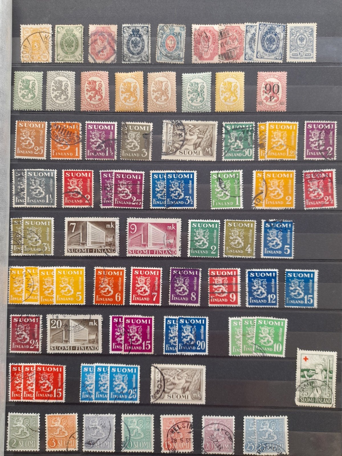 Postzegels Finland / Noorwegen, Ophalen of Verzenden, Buitenland