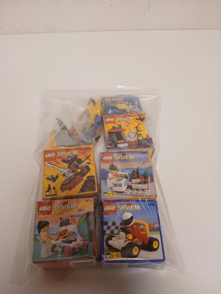 Vintage lego 2848, 2885, 2872, 2870, 6400, 1747 en 1749, Ophalen of Verzenden