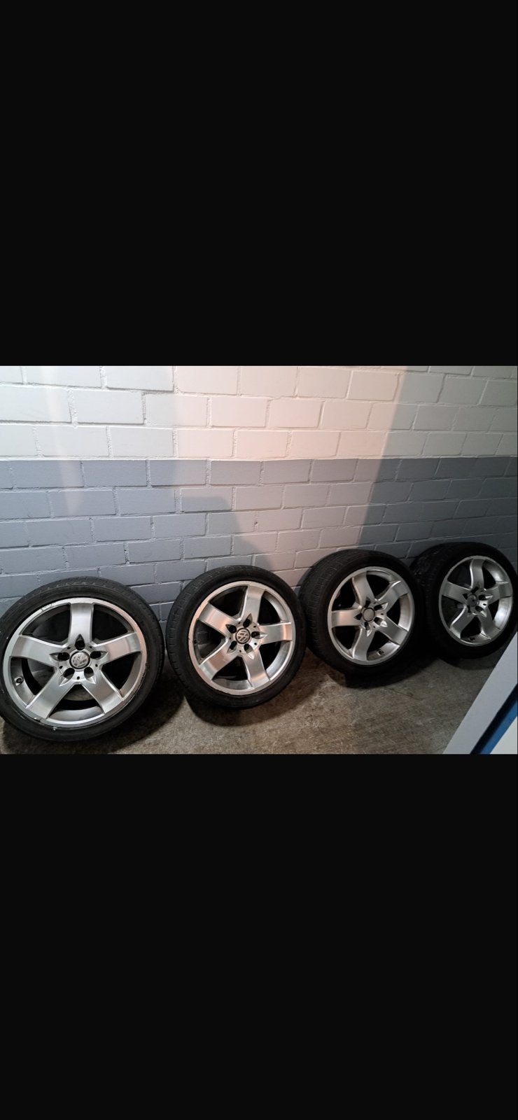 Velgen VW Golf 4 - 17 inch met banden, Auto-onderdelen, Banden en Velgen, Ophalen, Gebruikt, Banden en Velgen, 17 inch