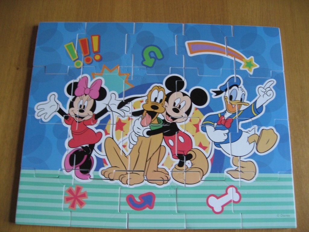 Puzzel van foam ( disney), Ophalen of Verzenden, 10 tot 50 stukjes, Gebruikt, 6 maanden tot 2 jaar