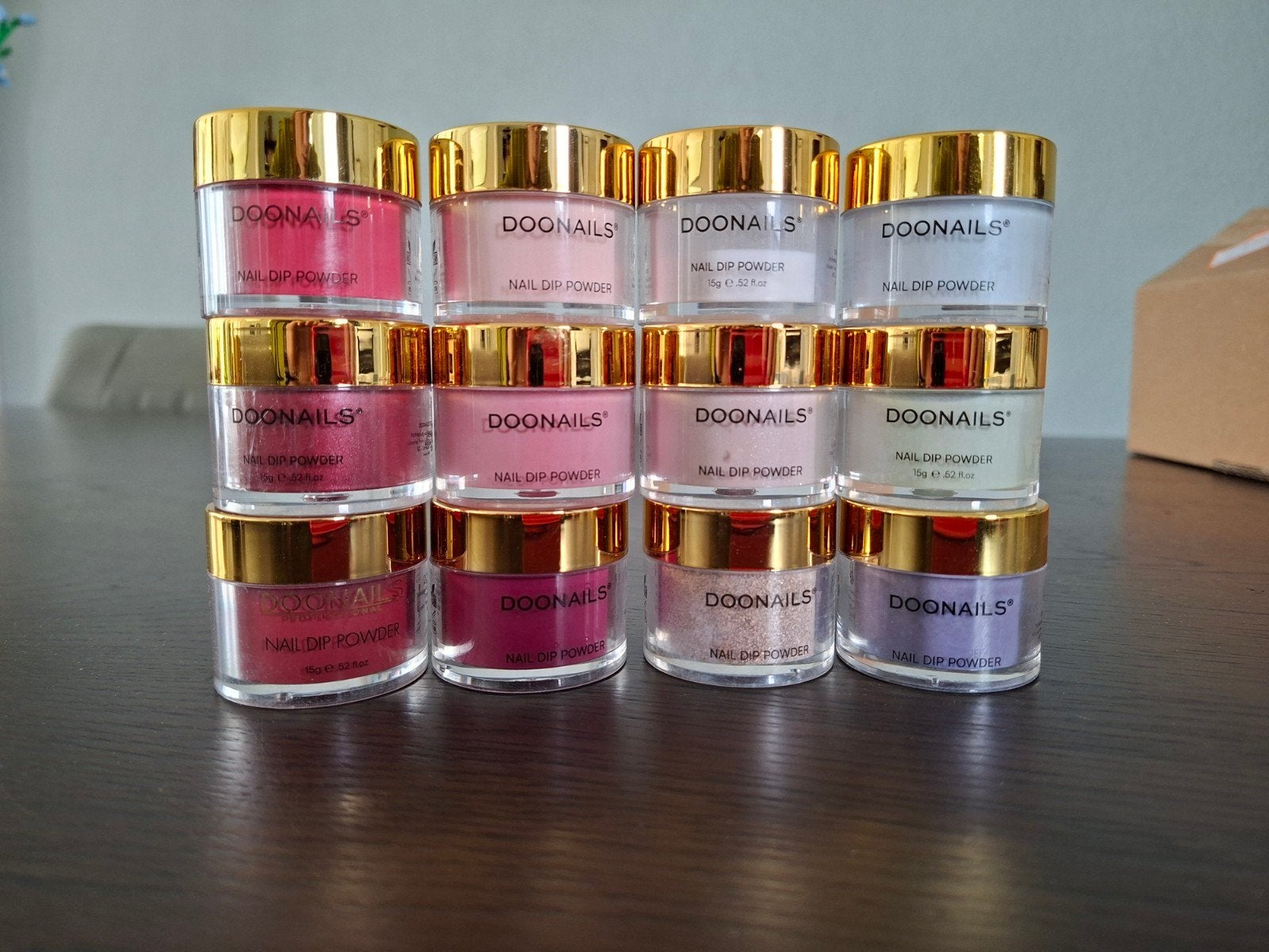 doonails dipping powder, Gebruikt, Overige kleuren, Ophalen of Verzenden, Handen en Nagels