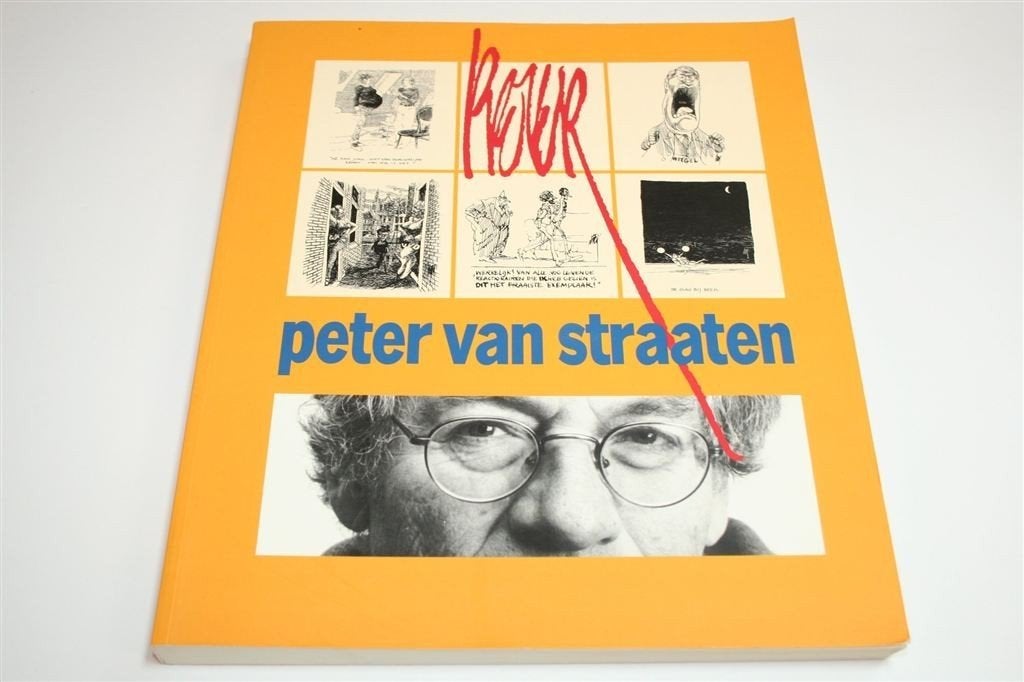 Het Leven van Peter van Straaten — Biografie in Tekeningen, Eén stripboek, Ophalen of Verzenden, Zo goed als nieuw