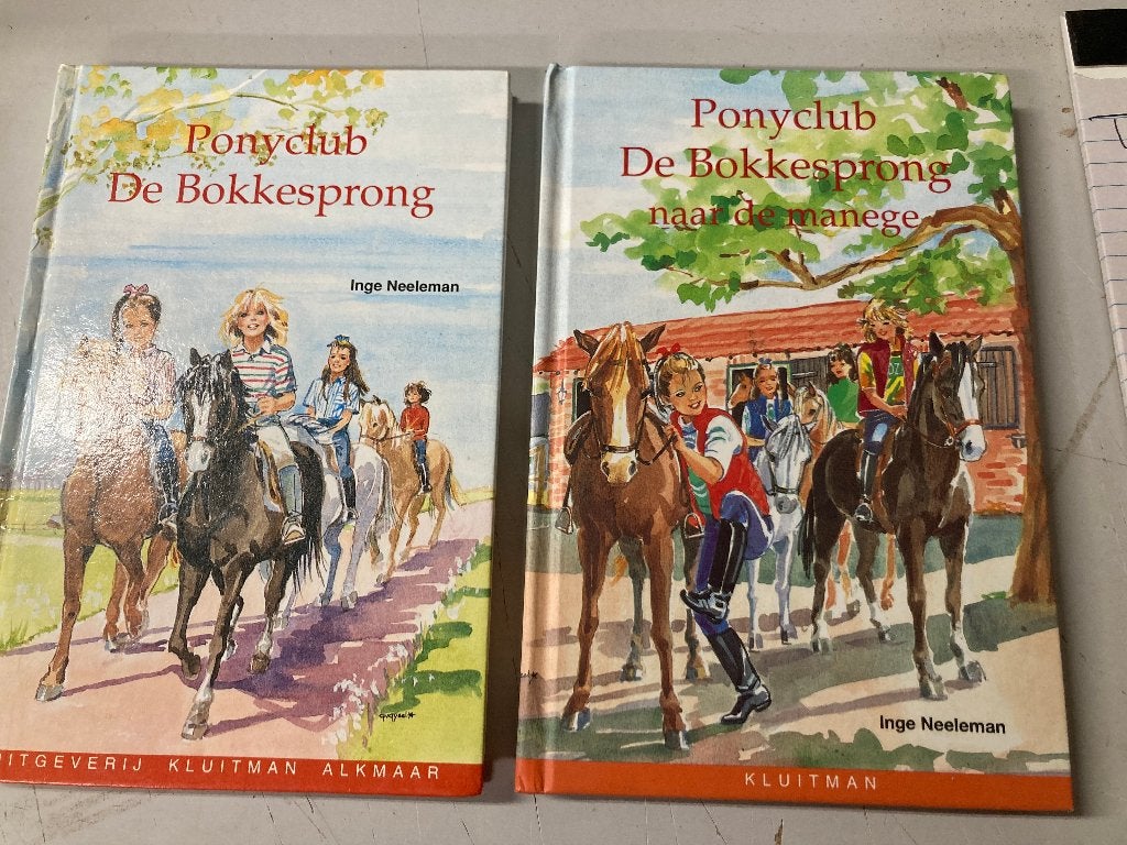 T.K. deel 1 van Ponyclub de Bokkesprong door Inge Neeleman, Ophalen of Verzenden, Gelezen, Inge Neeleman, Fictie algemeen