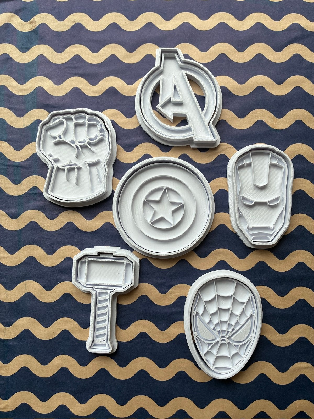 Avenger koekjesvormen, Ophalen of Verzenden, Overige figuren, Nieuw, Overige typen