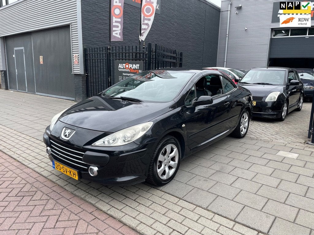 Peugeot 307 CC 2.0-16V 3e Eigenaar! Airco Navi PDC NAP APK, Auto's, Peugeot, Voorwielaandrijving, Gebruikt, 4 cilinders, Cabriolet