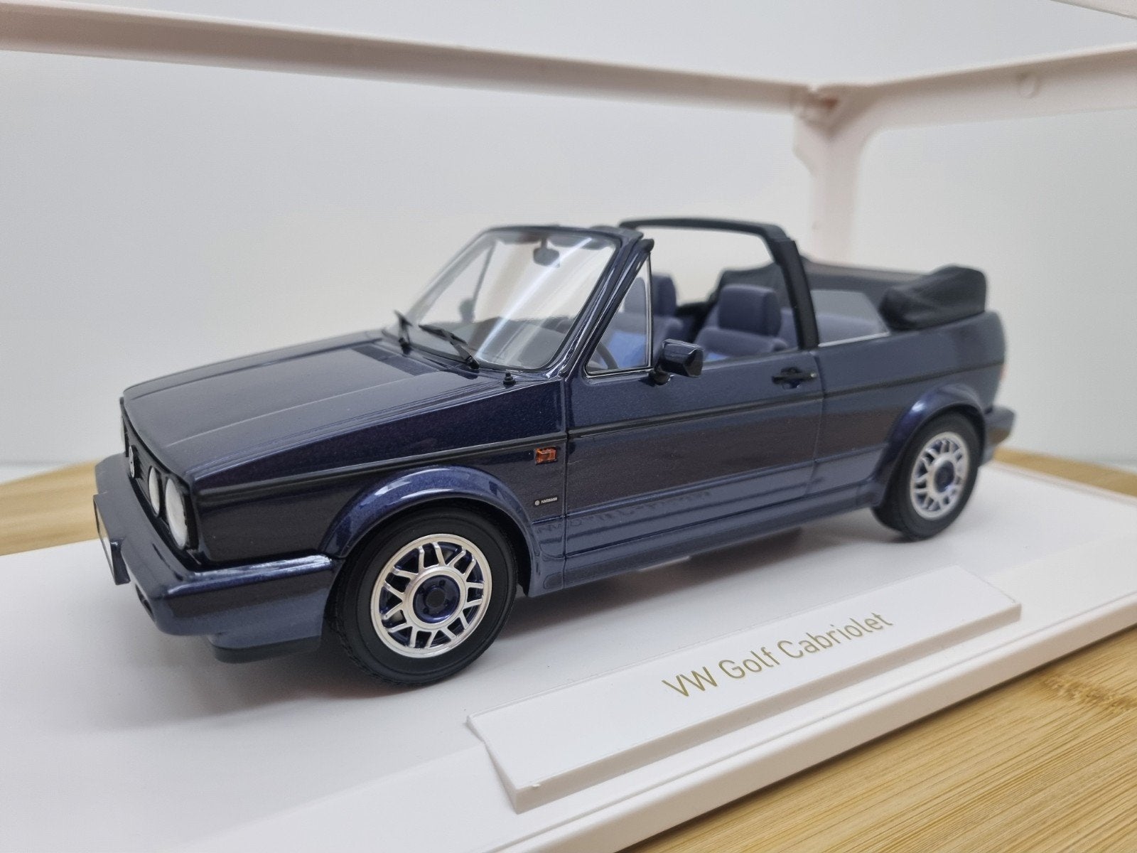 Norev Volkswagen Golf MK1 Cabriolet Quartett 1:18 Inca Blue, Auto, Verzenden, Nieuw, Norev