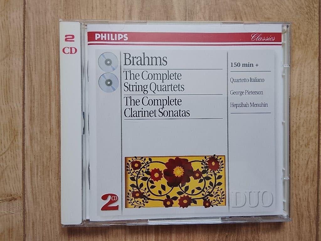 Brahms Complete String Quartets Quartetto Italiano Philips, Cd's en Dvd's, Cd's | Klassiek, Kamermuziek, Boxset, Brahms, Ophalen of Verzenden