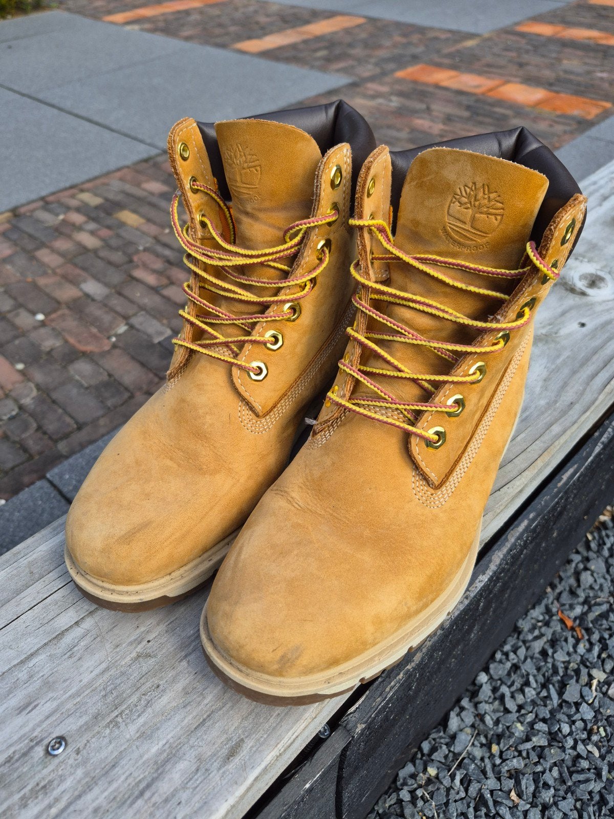 Timberlands maat 40, camel, Bruin, Timberland, Boots, Ophalen of Verzenden