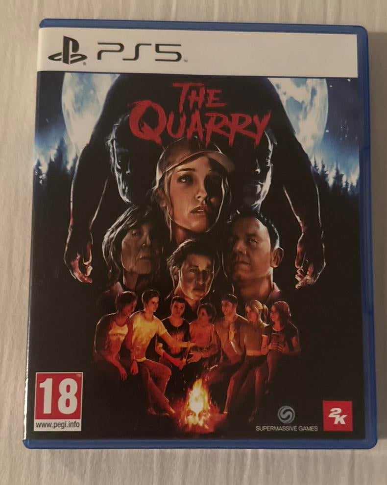 The Quarry Playstation 5, Spelcomputers en Games, Games | Sony PlayStation 5, Ophalen of Verzenden, Zo goed als nieuw