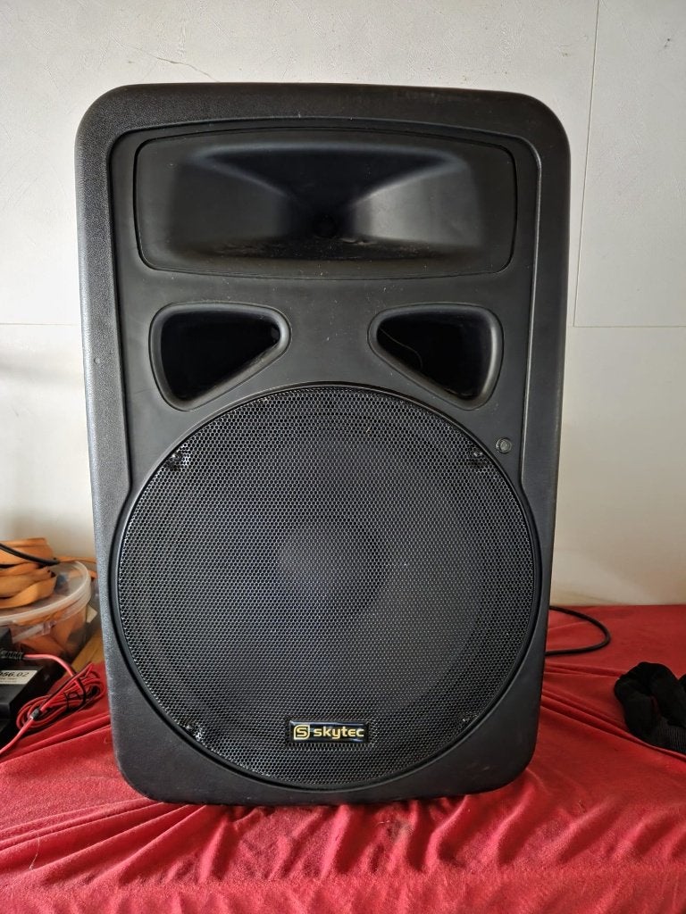 Skytec party speaker met bluetooth, Gebruikt, Bluetooth, Draagbare speaker, Ophalen