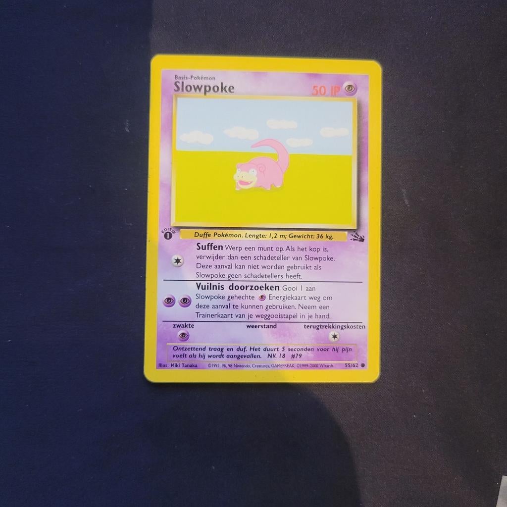 Slowpoke (fossil) #55, Ophalen of Verzenden