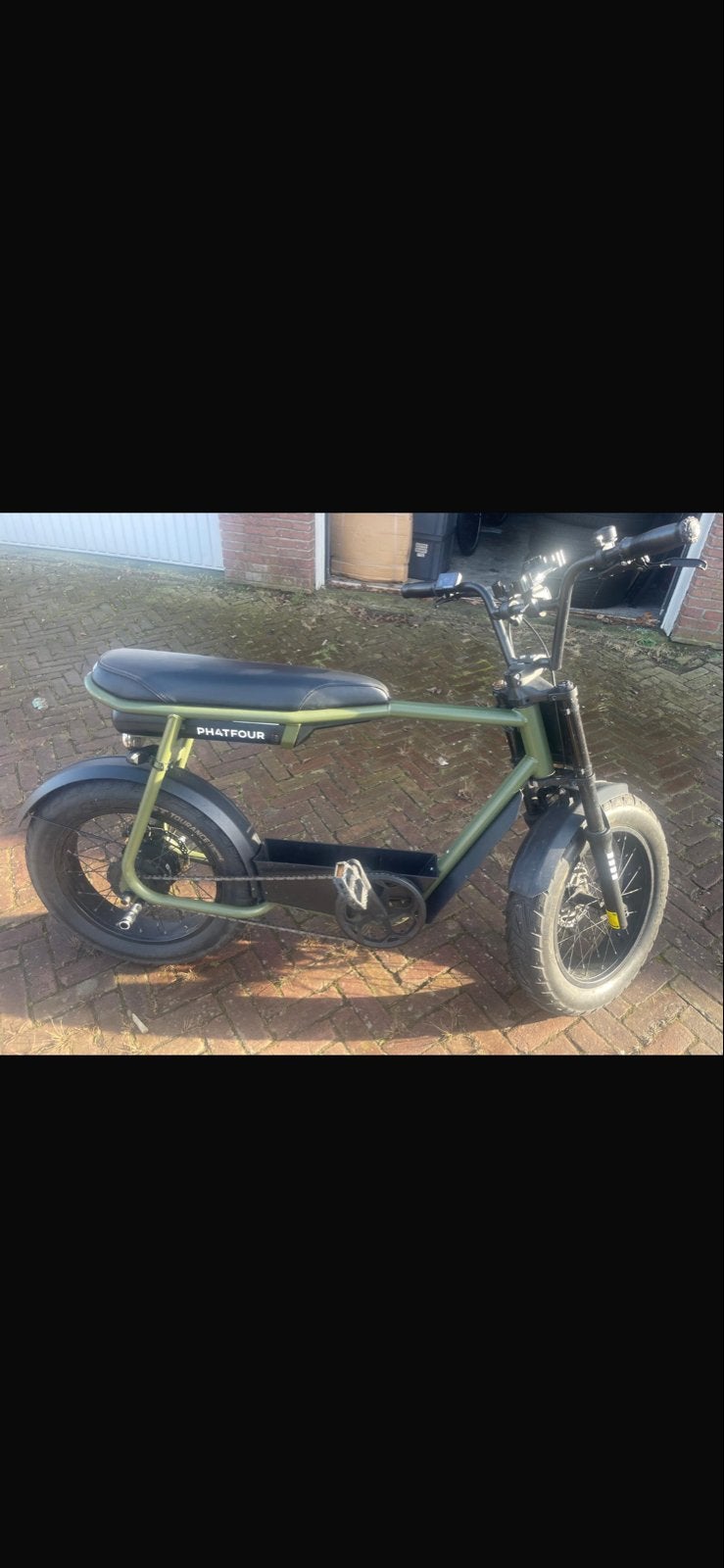 Groene Phatfour e-bike, paar jaar oud, goede staat, Ophalen of Verzenden, Gebruikt, Elektrisch, Overige merken