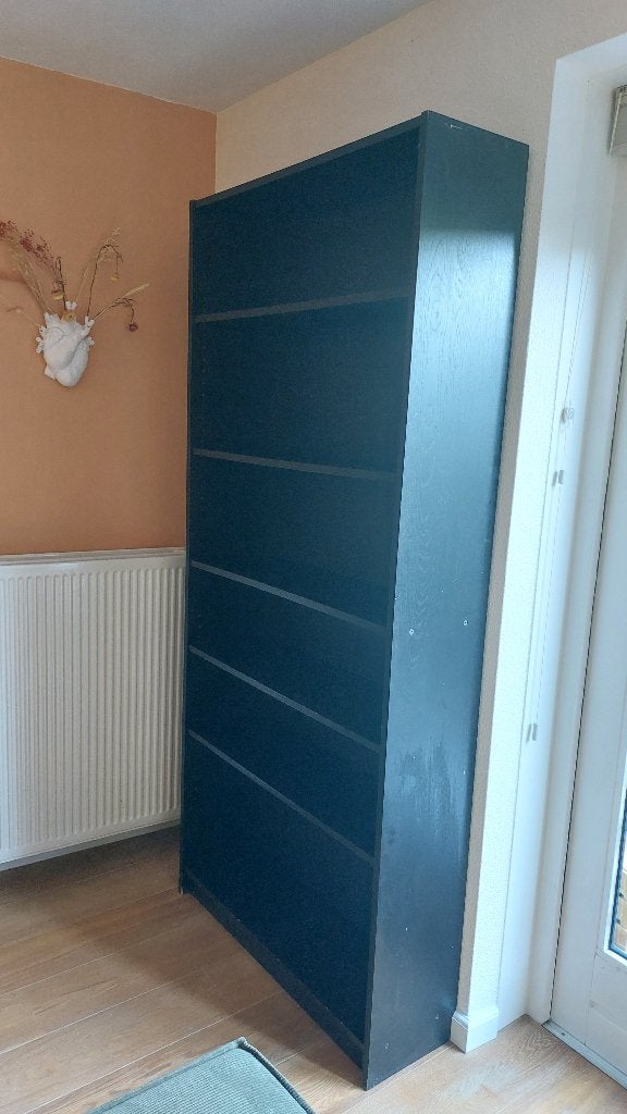 Billy boekenkast met lamp, Ophalen, Met plank(en), Gebruikt, 200 cm of meer