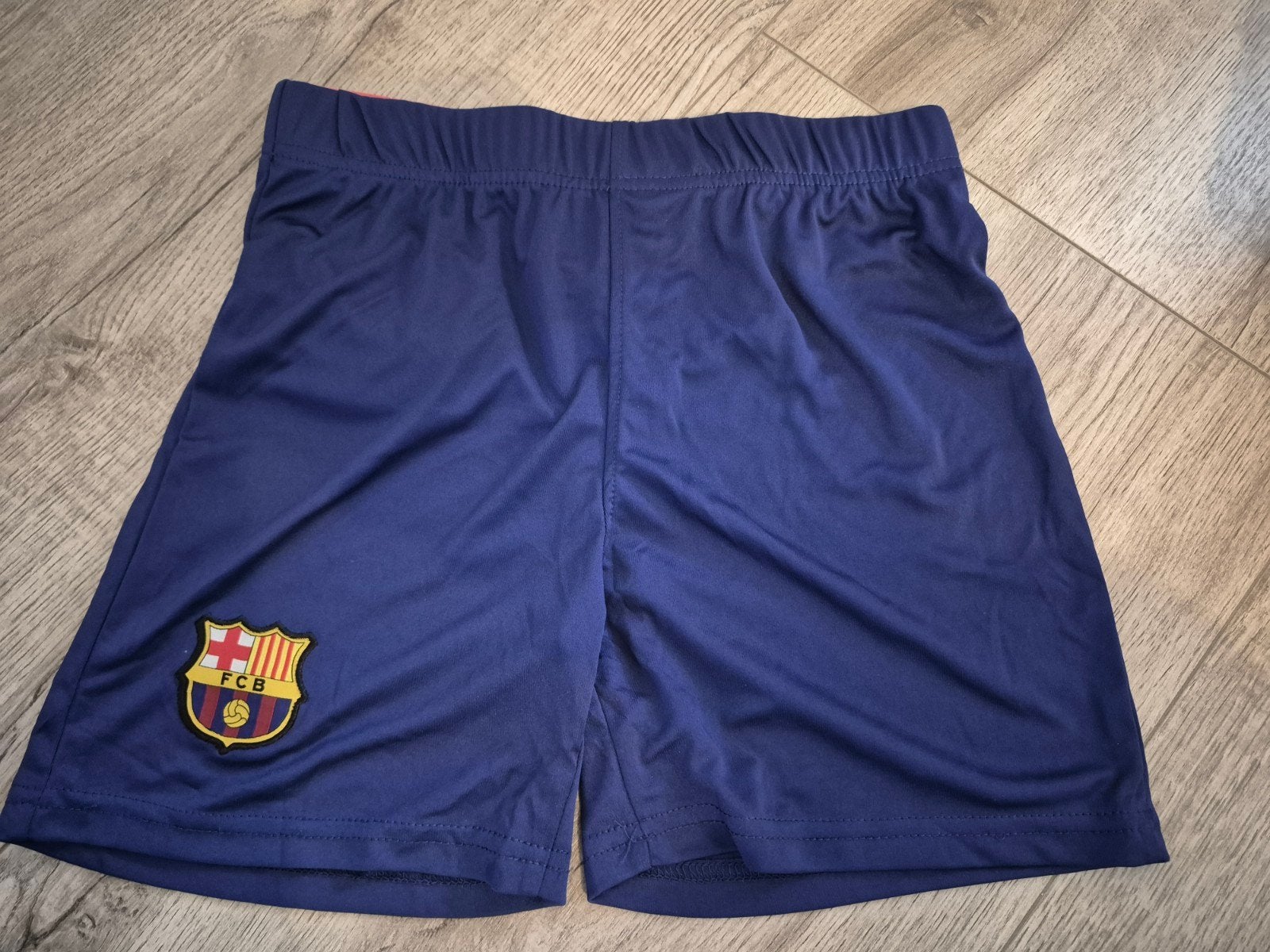 Nieuw FC Barcelona voetbalbroekje 146/152, Broek, FC Barcelona, Jongen of Meisje, Nieuw