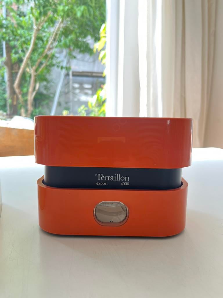 Oranje Terraillon export 4000 keukenweegschaal retro vintage, Ophalen of Verzenden, Gebruikt, Oranje, Overige typen