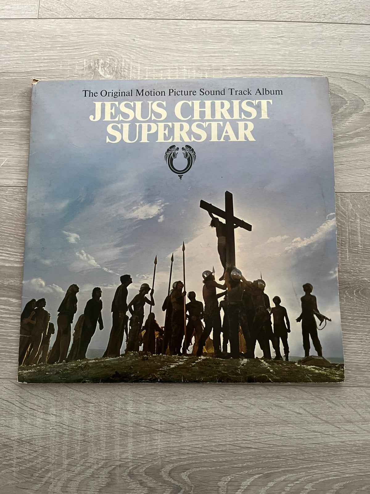 Lp - jesus christ superstar met boekje, Cd's en Dvd's, LP, Gebruikt, Musical, Overige formaten