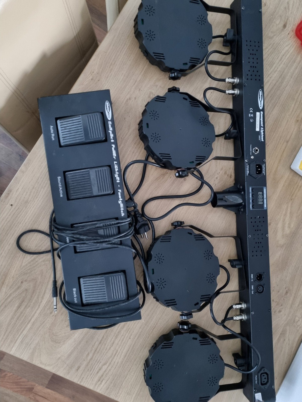 showtec Compact lightset mkII, Muziek en Instrumenten, Ophalen of Verzenden, Gebruikt, Licht, Geluidgestuurd