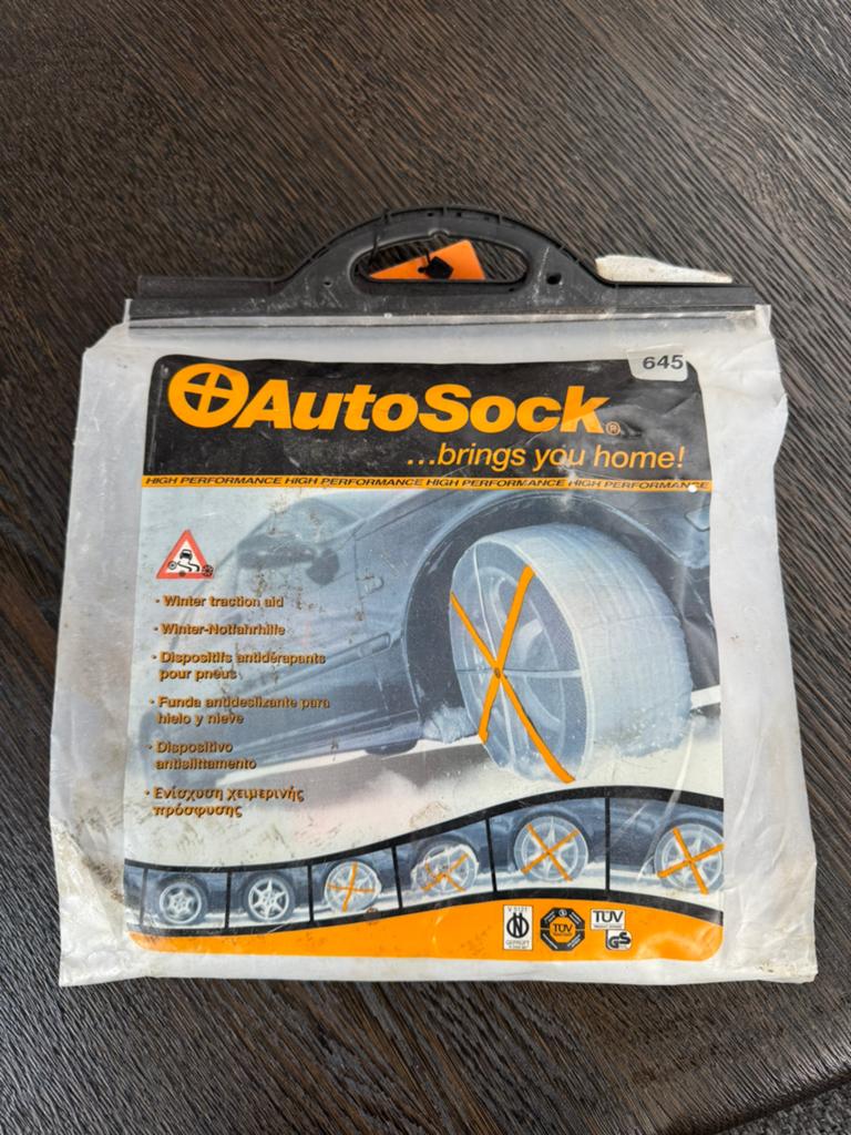 Autosock sneeuwsokken., Auto diversen, Sneeuwkettingen, Ophalen of Verzenden