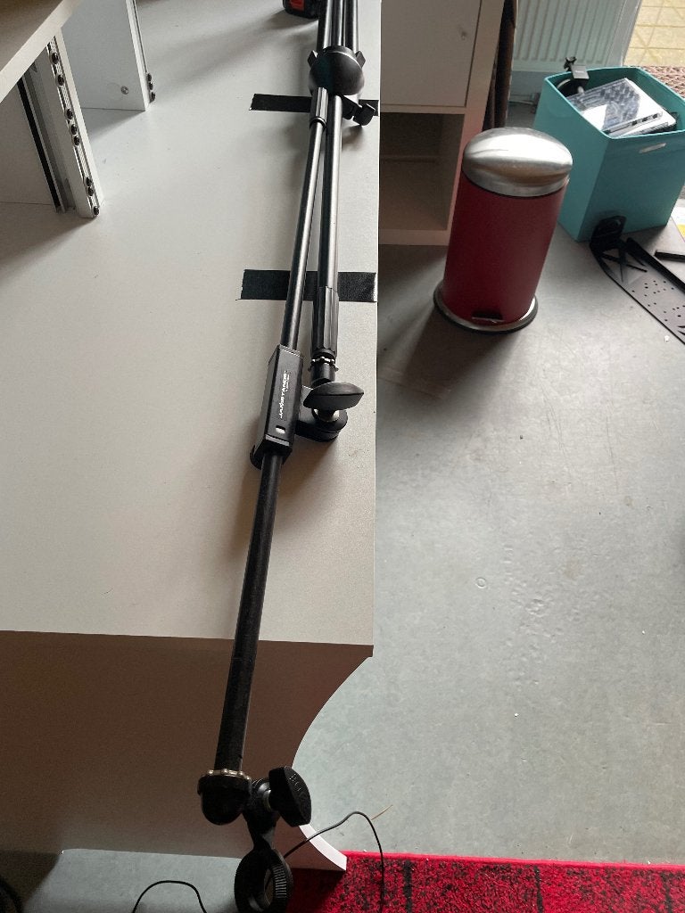 Microfoon standaard - Zo goed als nieuw, Ophalen, Zo goed als nieuw, Instrumentstandaard, Microfoon